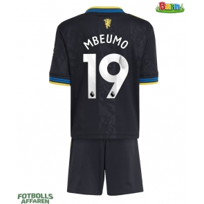 Manchester United Bryan Mbeumo #19 Tredjeställ Barn 2025-26 Kortärmad (+ Korta byxor)